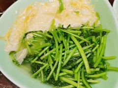 鸡汁腐皮香蒿-新白鹿餐厅(爱琴海购物中心店)