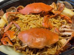 招牌香辣蟹面-不仔客海鲜·烧烤·270度海景餐厅(大东海店)