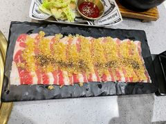招牌蒜香牛五花-妥妥烤肉料理(昙华林店)