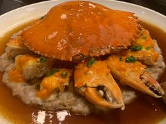 和乐蟹蒸手剁肉饼-广州文华东方酒店·江-由辉师傅主理