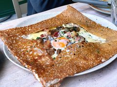 鸡蛋蘑菇熏肉荞麦可丽饼-RAC BAR(安福路店)