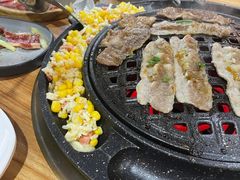 芝士玉米-小米烤肉·和牛原切-创意韩料(东关店)