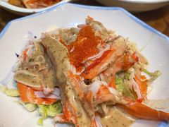 蟹肉沙拉-松坂屋日料自助(长城路店)