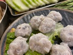 秘制虾滑-王婆乔鲜鱼自助火锅(蜀汉路店)