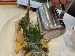 特色葱油飞鱼-岭南海晏楼(滨江东总店)