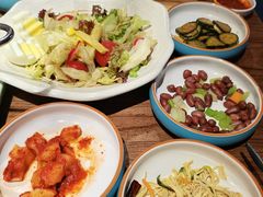 -明洞阿姨·韩式酱蟹烤肉·创意料理(三元桥店)