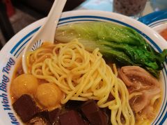 一碗全拼车仔面-敏华冰厅(平安金融中心店)