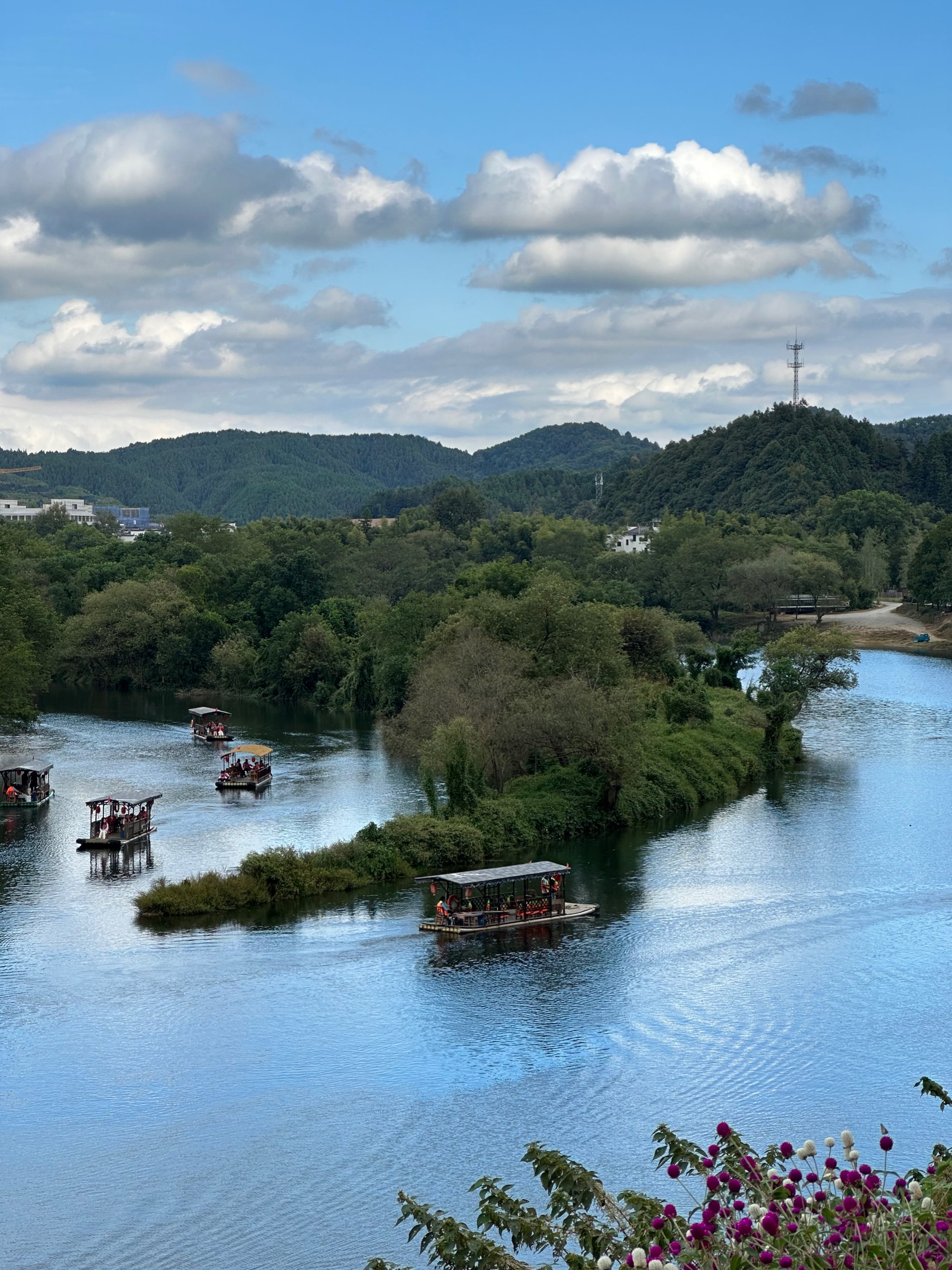 五峰月亮湾风景区图片