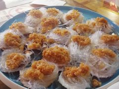蒜蓉蒸扇贝-金谷园饺子·烧烤(人大总店)
