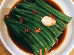 爽口秋葵-蓉李记成都名小吃(武汉菱角湖万达店)