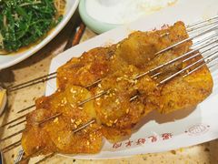 烤土豆片-红柳枝滩羊烧烤·非遗