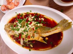 葱油大黄鱼-阿杰臻选海鲜饭店(普陀山店)