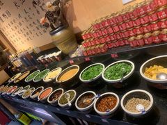 自助调料区-来涮蜀鲜货火锅串串香(菜市口店)