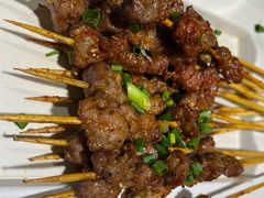 新疆羊肉-庞家烧烤客栈(炮台山店)