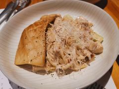芥末籽奶油慢煎菇扒意大利面-BE BRIGHT KITCHEN(正佳广场店)
