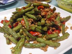 干炒四季豆-西塘人家•黑金冠本地好店