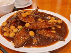 酒酿丸子烧带鱼-牧羊餐厅