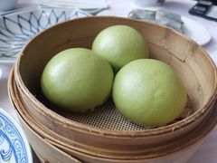 抹茶奶黄包-誉八仙酒楼(静安大悦城店)