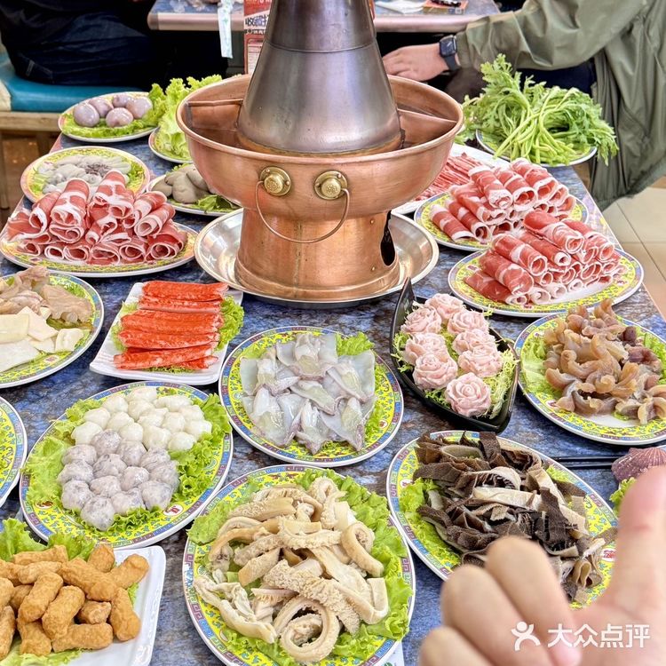 青岛的老字号!!清真马家火锅🍲