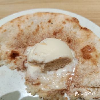 肉桂糖烤饼配香草冰激凌，我和娃的最爱