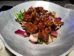 蒜香蜜汁排骨-绿茶餐厅(西单老佛爷店)
