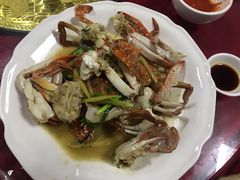姜葱花蟹-兄弟纯天然海鲜城