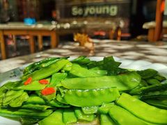 清炒荷兰豆-伊隆斋(什刹海店)