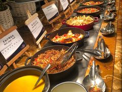 自助取餐区-万达瑞华酒店美食汇自助餐厅(楚河汉街店)