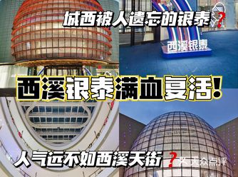 这是一个被人遗忘的银泰钮祜禄•西溪银泰要开始逆袭了️