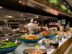 自助取餐区-上海锦江汤臣洲际大酒店壹阶层