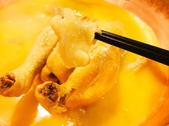 浓厚原只鸡煲花胶汤-鲜入围煮花胶鸡海鲜火锅