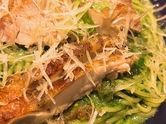 鸡肉松仁菠菜汁意面-西堤牛排(龙德广场店)