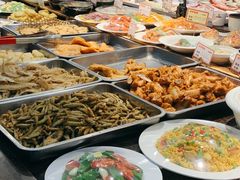 自助取餐区-长平肥姐白粥·海鲜打冷