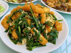 韭菜鸡蛋炒饽饽-胖子菜馆(隆昌路店)