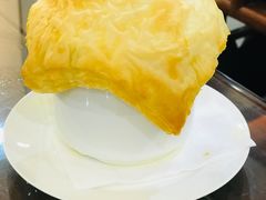酥皮法式蘑菇汤-大佛寺高级素食自助餐厅