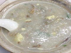绿色草鲩鱼肠粥-中山国际酒店中餐厅