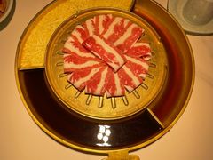 澳洲牛五花肉-猪啊牛呀羊啊铜盘烤肉(正大广场店)