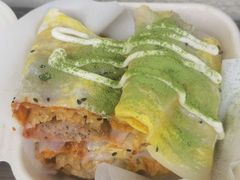 人类高质量蛋饼-茶是一枝花泡茶店