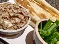 虾酱卷子-渔民船说·北塘海鲜·天津菜·海肠捞饭(北塘古镇店)