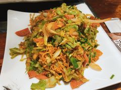 火腿炒方便面-小俩口烧烤东北菜(双井店)