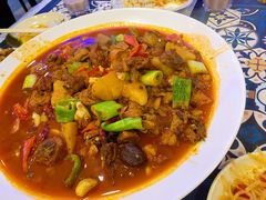 大盘鸡拌面-新疆火焰山餐厅