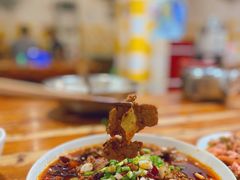 水煮牛肉片-九九牛肉馆(南山路店)