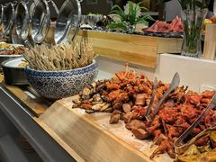自助取餐区-快乐爱斯米牛排自助(太原街万达店)