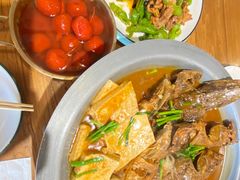 -东来菜馆•手抓海鲜家常菜•海鲜锅贴