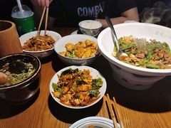 菜籽油炒超级小炒肉-老湘村·湖南土菜(天河维多利店)