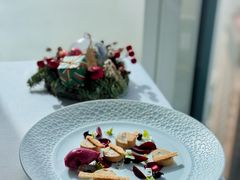 鸭肝冻与竹荚鱼-翡翠36餐厅(浦东香格里拉店)