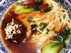 梅干菜蛋黄狮子头面-无锡苏宁银河国际酒店-麺餐厅