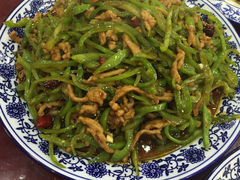青椒肉丝-八爷手擀炸酱面(天津总店)