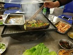 -胡四哥特色火盆烧烤(一分店)