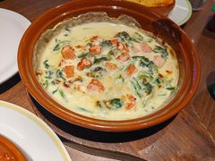 奶汁鸡肉焗菠菜-萨莉亚意式餐厅(杭州西溪龙湖天街店)